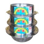 魚谷アルミ羽釜カン付き　28cm　55658　/　アルミ釜　鋳物