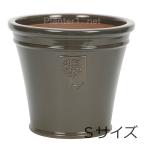 イギリスRHS・プレミアム釉薬鉢・マリナー 26cm (チャコール) (SS-SPK-RH04S-CG)