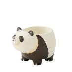 [ ограниченное количество ] little resin pot Panda 1 номер горшок 4 . пара животное поли resin суккулентное растение Mini посадочная машина бардачок симпатичный ширина 5.4* глубина 7.4* высота 5.5cm