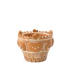 [ огонь . type гончарные изделия ] little resin pot гончарные изделия 1 номер горшок суккулентное растение поли resin Mini посадочная машина бардачок подарок симпатичный ширина 5.8* глубина 5.8* высота 5cm