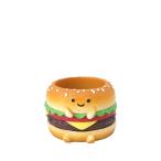 [ рукоятка burger ] little resin pot 1 номер горшок суккулентное растение еда Mini посадочная машина поли resin бардачок симпатичный ширина 5.6* глубина 5.8* высота 4cm