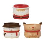 [ Рождество ] little resin pot 3 шт. комплект солнечный ta снеговик северный олень суккулентное растение Mini посадочная машина симпатичный стиль ширина 5.5* глубина 5.5* высота 4.3cm