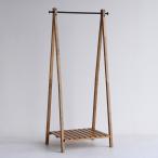  вешалка из дерева полки имеется модный Rasic lachic Hanger Rack натуральный 