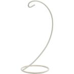 ワイヤー スタンド ハンギング アイアン かわいい 飾る ワイヤーハンギングスタンド シンプル ホワイト 高さ36cm