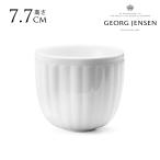 ジョージジェンセン BERNADOTTE サーモティーカップ 2個セット  磁器 陶器 ポーセリン カップ 湯呑 ホワイト 白 北欧 おしゃれ