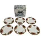 ROYAL ALBERT Royal Albert кекс тарелка 6 шт. комплект посуда б/у 