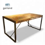 d-Bodhiti- корпус FERUMferum in пыль настоящий обеденный стол 150 лодка старый материал железный металлический ножек негодный материал утилизация Северная Европа Cafe 