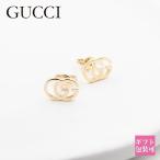 グッチ ピアス メンズ 18k 金 正規品 GUCCI レディース インターロッキング Gマーク 18金 イエローゴールド YBD094074002
