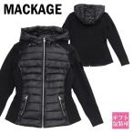マッカージュ ダウンジャケット レディース MACKAGE ダウン ジャケット レディース フード付き ライトダウンジャケット DELLA-Z BLACK 通販