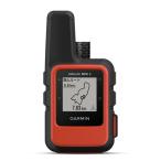 ショッピングred ガーミン 公式 inReach Mini 2 Flame Red ハンディGPSナビ 衛星通信機 衛星ネットワーク テキストメッセージ SOS信号 地図