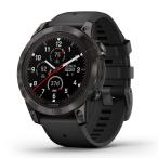 ガーミン(GARMIN) fenix 7 Pro Sapphire Dual Power Ti Carbon Gray /Black ソーラー充電可能 マルチスポーツGPSウォッチ  【日本正規品】