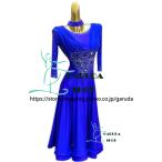 Garuda SHOP lady's ball-room dancing costume contest dress new arrival new goods presentation for production clothes party dress One-piece semi order possible 2 color product number 5383