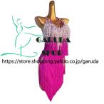 Garuda SHOP 社交ダンス高級衣装 ダンスドレス セミオーダードレス ラテン競技高級ドレス パーティードレス ラテン衣装 スタンダードドレス 品番7495