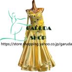 Garuda SHOP レディース社交ダンス衣装 競技ドレス モダンドレス高級ドレス 発表会用演出服 高級服 セミオーダー可 スタンダードドレス 品番8400