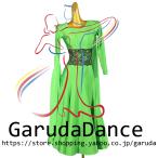 ショッピングダンス Garuda SHOP　レディース社交ダンス衣装　モダンドレス　パーティードレス　ダンス練習ドレス　大きいサイズ　スタンダードドレス　セミオーダー可　品番8698