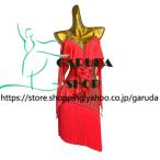 Garuda SHOP　社交ダンス高級衣装　セミオーダードレス　ラテン競技高級ドレス パーティードレス　社交ダンス衣装ラテン　 社交ダンス衣装ルンバ　 品番8919