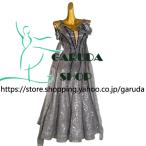 Garuda SHOP　レディース社交ダンス衣装　競技ドレス　モダンドレス高級ドレス　発表会用演出服　 高級服　セミオーダー可　スタンダードドレス　品番9012