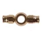 GOODRIDGE #:5095-03C: GOODRIDGE(gdo гребень ): twin банджо Short модель #3 нержавеющая сталь 