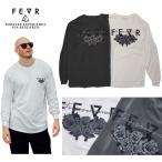 FOREVER EXPERIENCE VIA RESEARCH Tシャツ 長袖 ロンT FEVR DARK ROSE DYE LS TEE （2カラー）