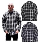 ショッピングforever FOREVER EXPERIENCE VIA RESEARCH チェックシャツ FEVR OMBRE CHECK SHIRTS（2カラー）