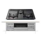 【当店の工事利用者限定】 PD-N36S パロマビルトインコンロ スタンダードシリーズ 水なし片面焼グリル ニュートラルグレーホーロートップ 60ｃｍトップ