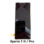 Xperia 1 II / Pro 液晶パネル 黒 有機EL OLED 純正再生品 / エクスペリア ワン マークツー プロ 画面 ガラス 修理 交換 自分で 部品 パーツ /保証無品