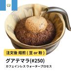 ショッピングカフェインレス カフェインレスコーヒー コーヒー豆 受注焙煎！400g グアテマラ ウォータープロセス [選べる焙煎度合い] コーヒー豆 送料無料 大山珈琲  自家焙煎