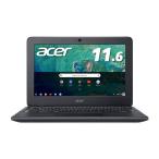 Acer ノートパソコン Chromebook 11.6型 WXGA液晶 N3350 オブシディアンブラック C732L-H14M