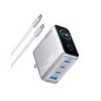 ANKER якорь Anker Charger 140W,4 Ports with USB-C &amp; USB-C кабель серебряный B2697N41