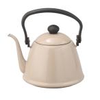 野田琺瑯 Nodahoro ケトル ドリップケトルII ホーロー IH対応 2L ベージュ DK-200 BE