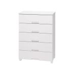 ショッピングチェスト Tenma テンマ 天馬 チェスト ホワイト 衣類収納 引き出し プラスチック製 チェスト 幅75 奥行40 高さ105cm