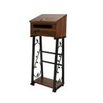 ヤマソロ nico スタンドポストBR/BK 73-800