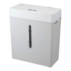 ショッピングシュレッダー ナカバヤシ Nakabayashi シュレッダ 静音マイクロカット スリムデザイン