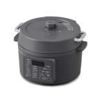 アイリスオーヤマ IRIS OHYAMA 電気圧力鍋 ミドルグレー PC-MB3-H 3L 自動メニュー6種