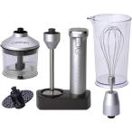 クイジナート Cuisinart コードレス充電式 ハンドブレンダー シルバー RHB-1070J