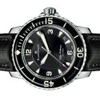 BLANCPAIN ブランパン フィフティファゾムス 5015-1130-52A セイルキャンバスストラップ メンズ ダイバーズウォッチ 45mm 新品 未使用