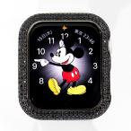 [G-BALLER /ji- Borer -]Apple Watch Apple часы custom детали 44mm серии 5 серии 4 кейс покрытие оправа черный x чёрный бриллиант 