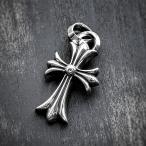ショッピングCHROME CHROME HEARTS クロムハーツ CHクロス スモール SM ペンダント with ベイル ネックレス トップ シルバー メンズ レディース 本物 正規品