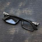CHROME HEARTS レア クロムハーツ メガネ アイウェア ダガー ダイヤ RUMPLEFORESKIN-A MBK 黒 マットブラック 眼鏡 メガネフレーム 本物 正規品