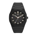 D1 MILANO（ディーワンミラノ）MONOCHOME COLLECTION ブラック/ローズゴールド 40mm MO-01 ROSE