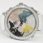 JACOB&CO ジェイコブ ファイブタイムゾーン ワールドマップ JC-47D 純正ダイヤ ...