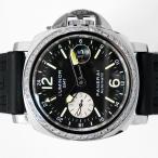 PANERAI パネライ ルミノール GMT ベゼルダイヤ 44mm PAM00088 黒 ブラック ...
