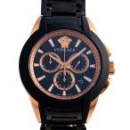 ヴェルサーチ Versace キャラクター クロノ VEM800418 ブラック文字盤 新品 腕時計 メンズ