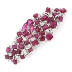 K18WGホワイトゴールドルビーダ...