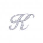 ユキザキ アルファ イニシャルペンダントトップ【K】Sサイズ【正規品】 Y.ALPHA.12.9.K.M ペンヘッド 中古 ジュエリー