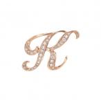 ユキザキ アルファ イニシャルペンダントトップ【K】Sサイズ【正規品】 Y.ALPHA.12.22.K.M ペンヘッド 中古 ジュエリー