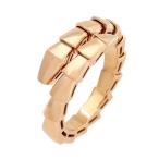 ブルガリ セルペンティ（ヴァイパー） L K18ピンクゴールド リング 中古