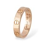 カルティエ ラブ スモールモデル K18ピンクゴールド リング 中古