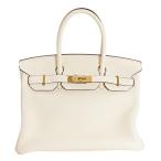  Hermes HERMES Birkin 30toliyonkre man snata желтое золото металлические принадлежности U печать б/у сумка женский 