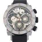 ジェイコブ JACOB＆CO エピック エピックII ベゼルダイヤ JC-E1D シルバー/ブラック ...